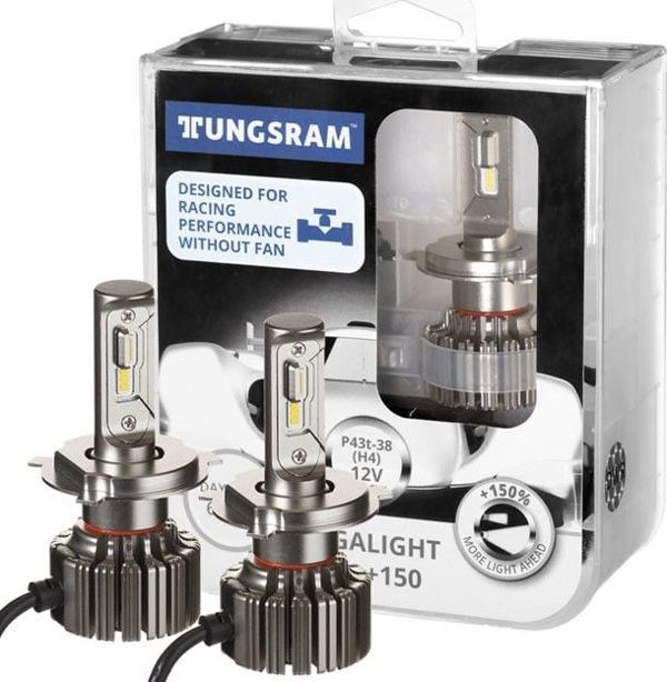 Λάμπες Tungsram TUNGSRAM Megalight LED +150% H4 12V 18/18W (6000K)