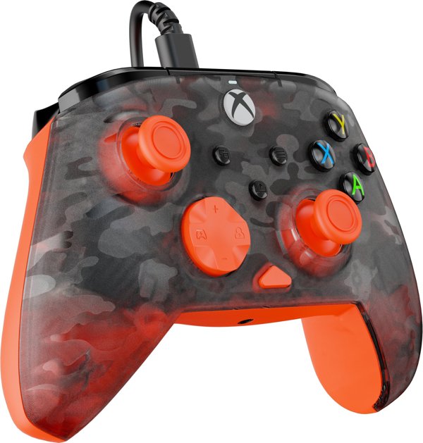 Turtle Beach Rematch Core Wire XB Ghost Camo Black & Orange