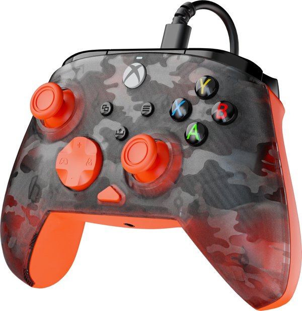 Turtle Beach Rematch Core Wire XB Ghost Camo Black & Orange