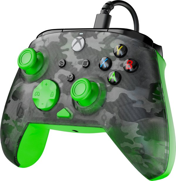 Turtle Beach Rematch Core Wire XB Ghost Camo Black & Green