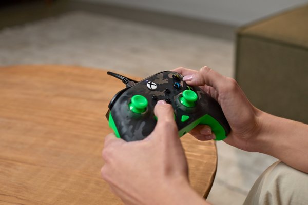Turtle Beach Rematch Core Wire XB Ghost Camo Black & Green