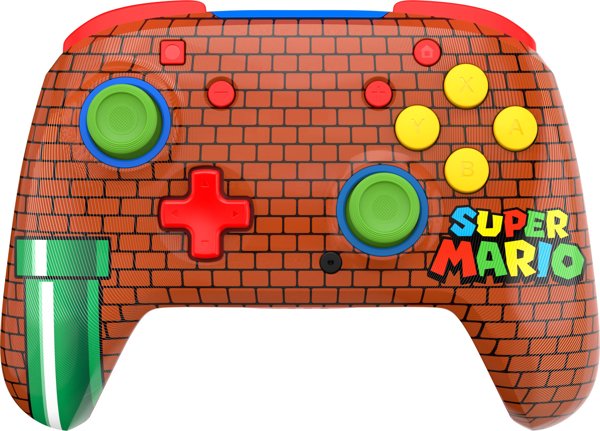 Turtle Beach Rematch Ασύρματο Χειριστήριο για Nintendo Switch, Mario Bricks