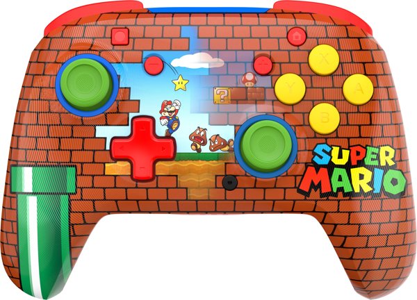 Turtle Beach Rematch Ασύρματο Χειριστήριο για Nintendo Switch, Mario Bricks