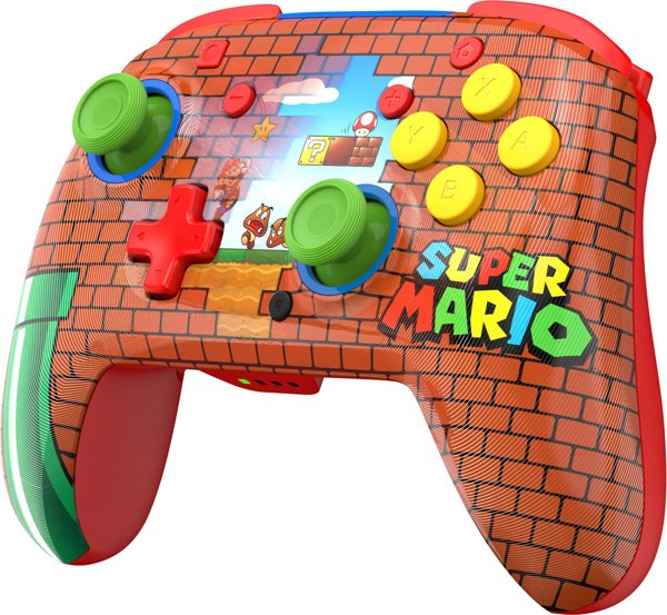 Turtle Beach Rematch Ασύρματο Χειριστήριο για Nintendo Switch, Mario Bricks