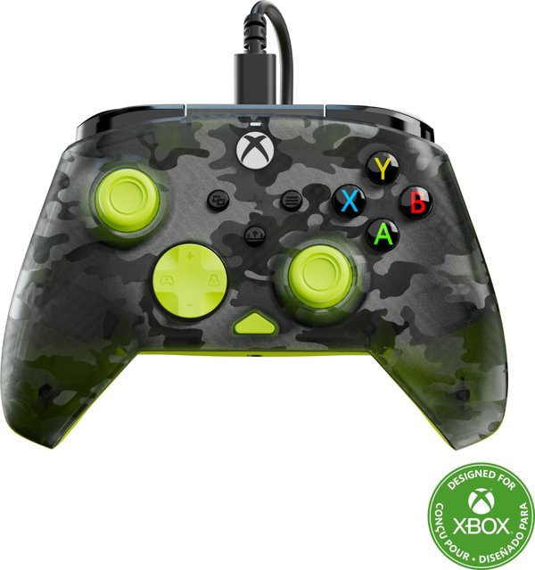 Turtle Beach Rematch Core Wire XB Ghost Camo Black & Yellow