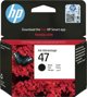 HP 47 (6ZD21AE) Γνήσιο Μελάνι Inkjet Μαύρο για HP DeskJet Ink Advantage 4800