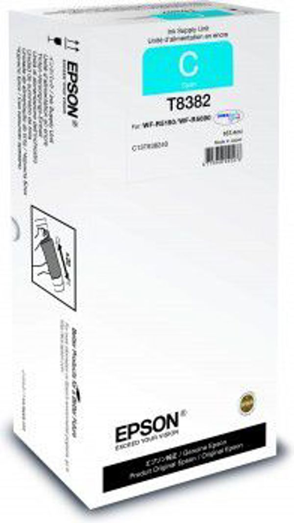 Μελάνι Epson Μελάνι T8382, Κυανό XL (C13T838240)