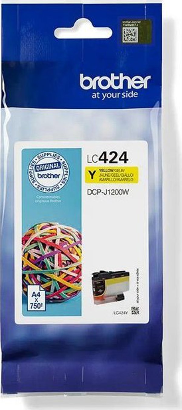 Tusz Brother Brother Ink Cart. LC-424C for DCP-J1200DW cyan LC424C