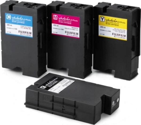 Μελάνι Fujifilm Fujifilm DE Ink Cartridge 200 ml μαύρο