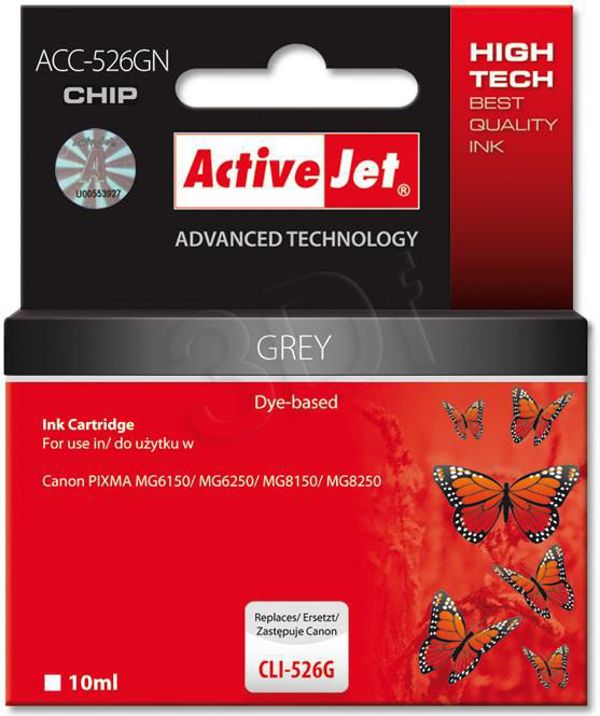 Μελάνι Activejet μελάνι ACC-526GN (γκρι)