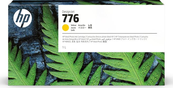 Φυσίγγιο μελάνης HP HP 776 1L ΚΙΤΡΙΝΟ INK CARTRIDGE HP 776 1L ΚΙΤΡΙΝΟ INK CARTRIDGE