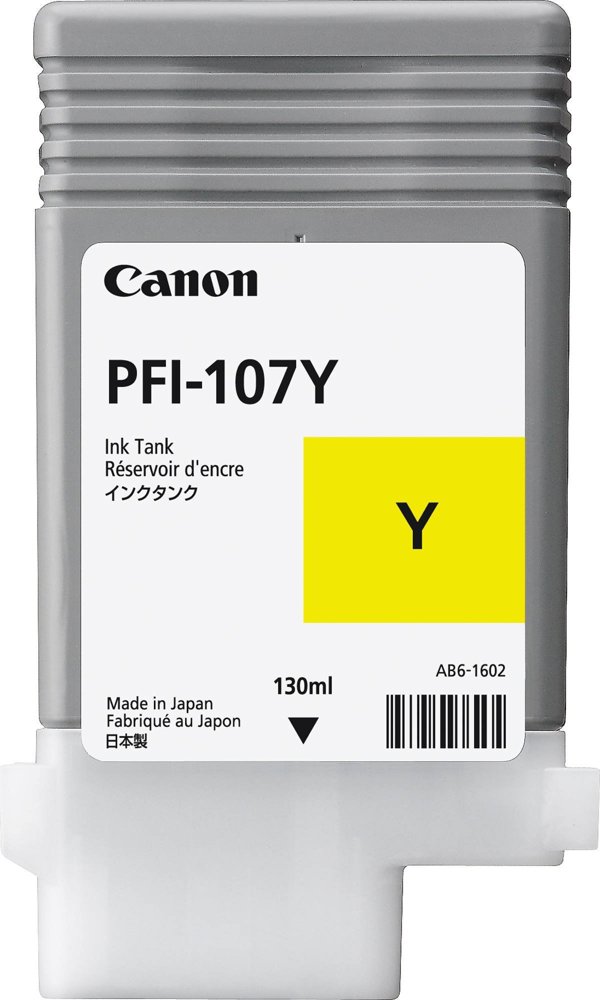 Μελάνι SKO Κασετίνα Canon PFI-107Y (6708B001) YL 130ml OEM