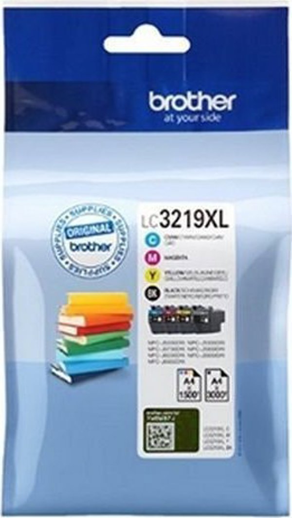 Brother LC3219XLVAL Συμβατό Δοχείο Μελανιού (Black, Cyan, Magenta, Yellow) - 4 Χρώματα