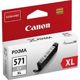 Μελάνι Canon CLI-571XL, χρώμα γκρι, με προστασία 0335C004