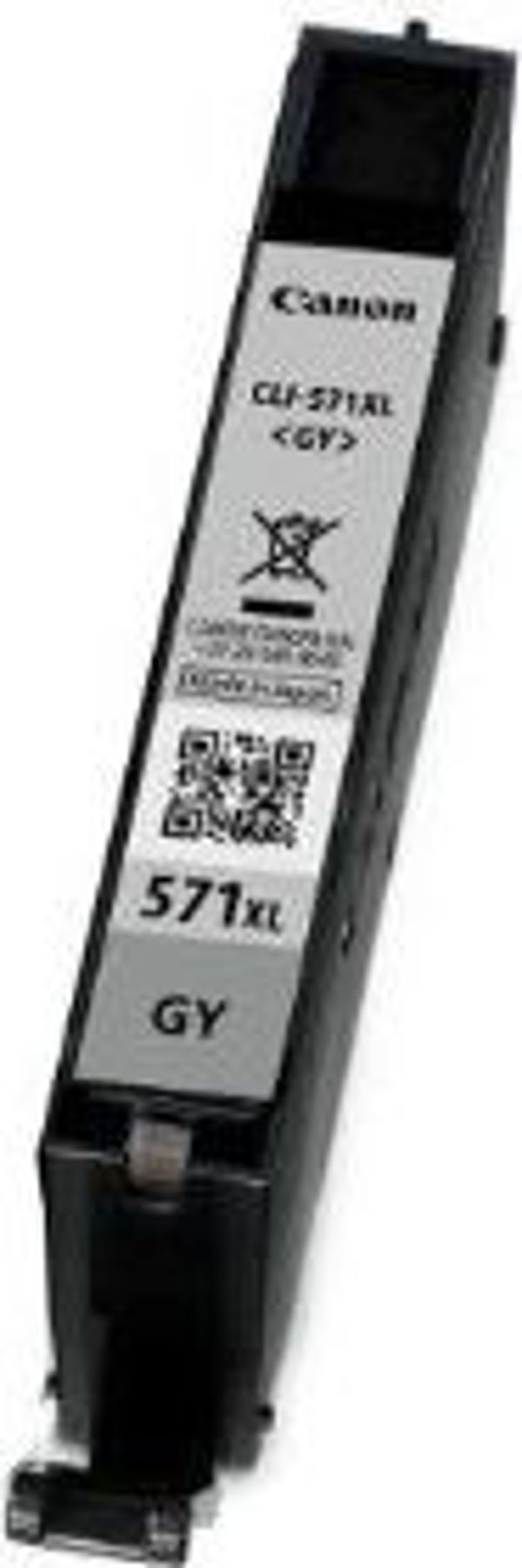 Μελάνι Canon CLI-571XL, χρώμα γκρι, με προστασία 0335C004