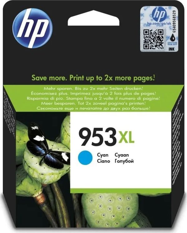 Μελάνι HP HP 953XL κασέτα μελάνης, κυανό