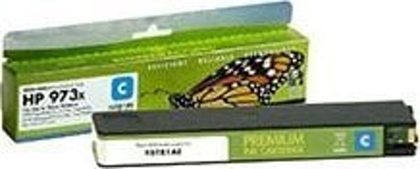 Μελάνι Static Control Συμβατό Static-Control HP Ink No.973X Κυανό (F6T81AE) Νέο τσιπ