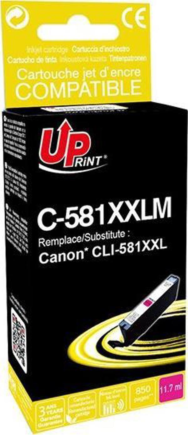 UPrint Μελάνι Συμβατό CLI-581M XXL Magenta 11.7ml για Canon PIXMA TR7550, TR8550, TS6150, TS6151, TS8150, TS8151, TS8152, TS9150, TS9155