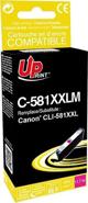 UPrint Μελάνι Συμβατό CLI-581M XXL Magenta 11.7ml για Canon PIXMA TR7550, TR8550, TS6150, TS6151, TS8150, TS8151, TS8152, TS9150, TS9155