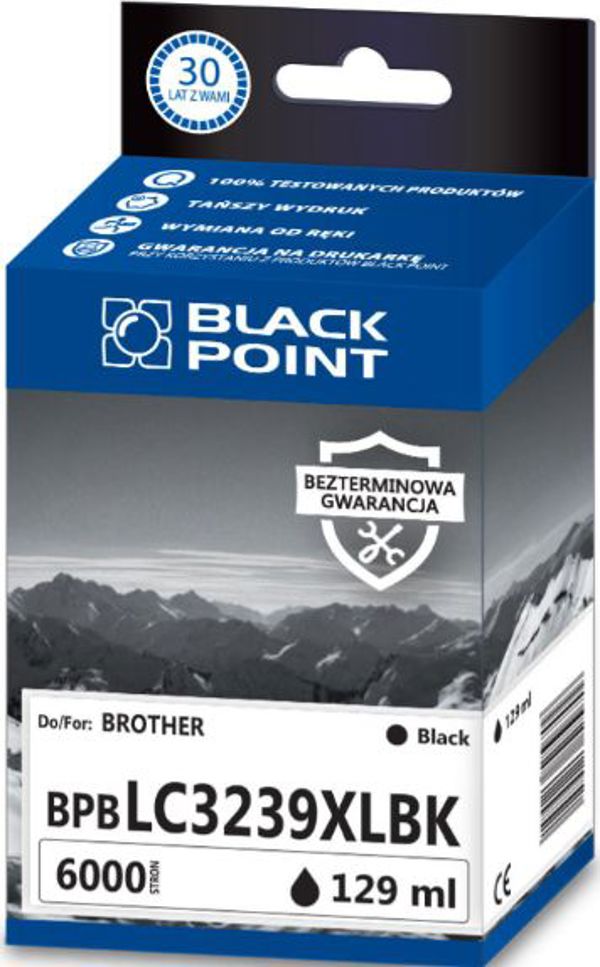 Μελάνι Black Point BPBLC3239XLBK (αντικαθιστά Brother LC-3239XLBK)