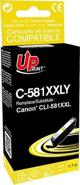 UPrint Μελάνι Συμβατό CLI-581Y XXL Κίτρινο 11.7ml, για Canon PIXMA TR7550, TR8550, TS6150, TS6151, TS8150, TS8151, TS8152, TS9150, TS9155