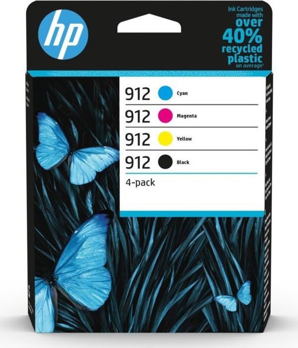 HP 912 CMYK Πολυσυσκευασία Μελανιών 6ZC74AE για OfficeJet Pro 8010/8020 Series