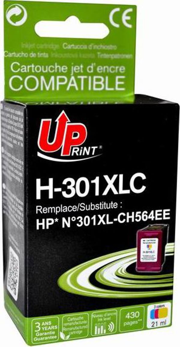 UPrint Μελάνι H-304XLC Συμβατό για Εκτυπωτές HP DeskJet & HP Envy - Cyan