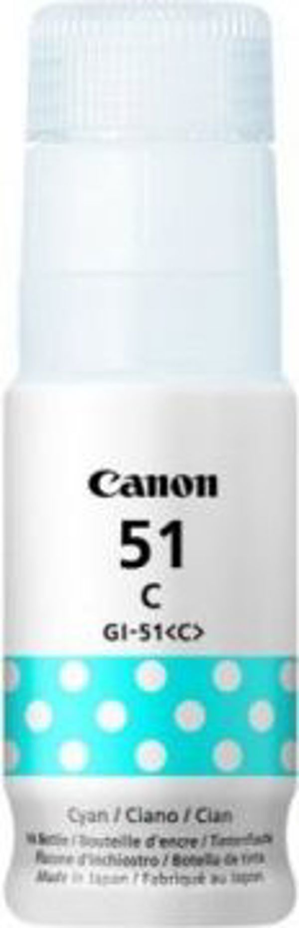 Canon GI-51C Μελάνι Εκτυπωτή Cyan - 4546C001 - Υψηλής Απόδοσης