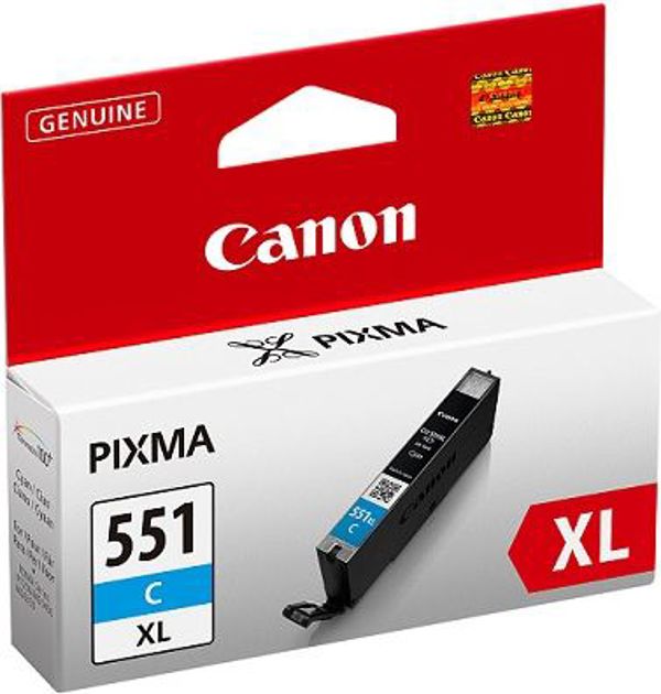 Μελάνι Canon CLI-551XL κυανό