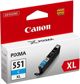 Μελάνι Canon CLI-551XL κυανό