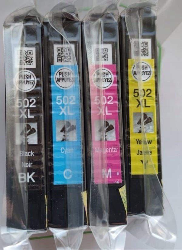 Epson Ink Epson 502XL Multipack - 4er-Pack - 19,1 ml - με υψηλή χωρητικότητα - Μαύρο, Κίτρινο, Κυανό, Μαγέντα - - Blister με RF- / ακουστικό σήμα συναγερμού - Κασέτα μελάνης - γούνα Expression Home XP-5100, XP-51 -2860, WF-2865DWF, WF-288 1378237