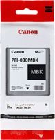 Canon PFI-030MBK Γνήσιο Μελάνι Εκτυπωτή Ματ Μαύρο 55ml (3488C001)