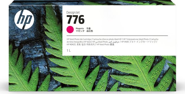 Φυσίγγιο μελάνης HP HP 776 1L MAGENTA INK CARTRIDGE HP 776 1L MAGENTA INK CARTRIDGE