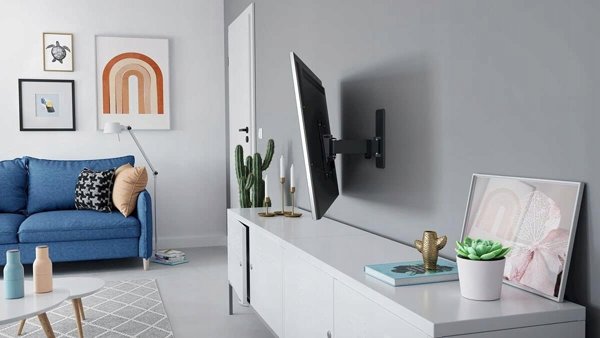 Γρήγορη βάση τοίχου TVM 1225 για τηλεοράσεις 19-43", 15kg