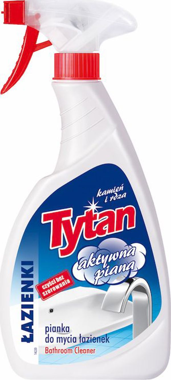 Tytan Σπρέι Καθαρισμού Μπάνιου, Αφρός για Άλατα και Σκουριά, 500g