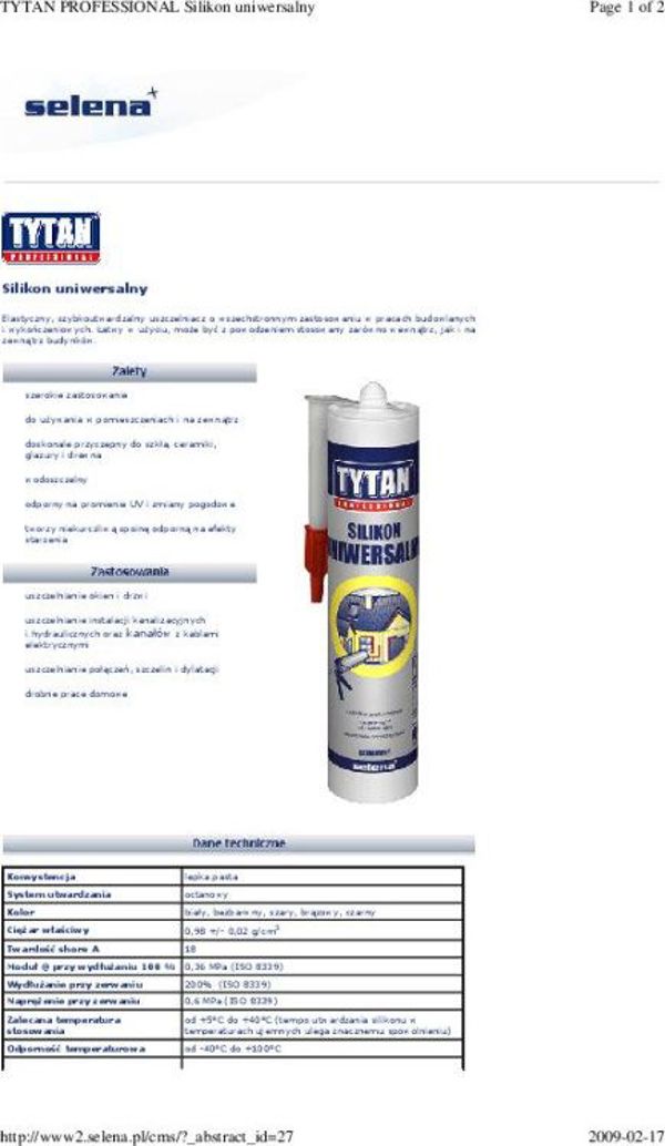 Tytan Σιλικόνη Στεγανοποίησης Γενικής Χρήσης 280ml Γκρι - Εσωτερικού & Εξωτερικού Χώρου