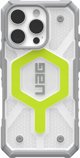 UAG UAG Pathfinder Clear Magsafe - προστατευτική θήκη για iPhone 16 Pro συμβατή με MagSafe (active neon)