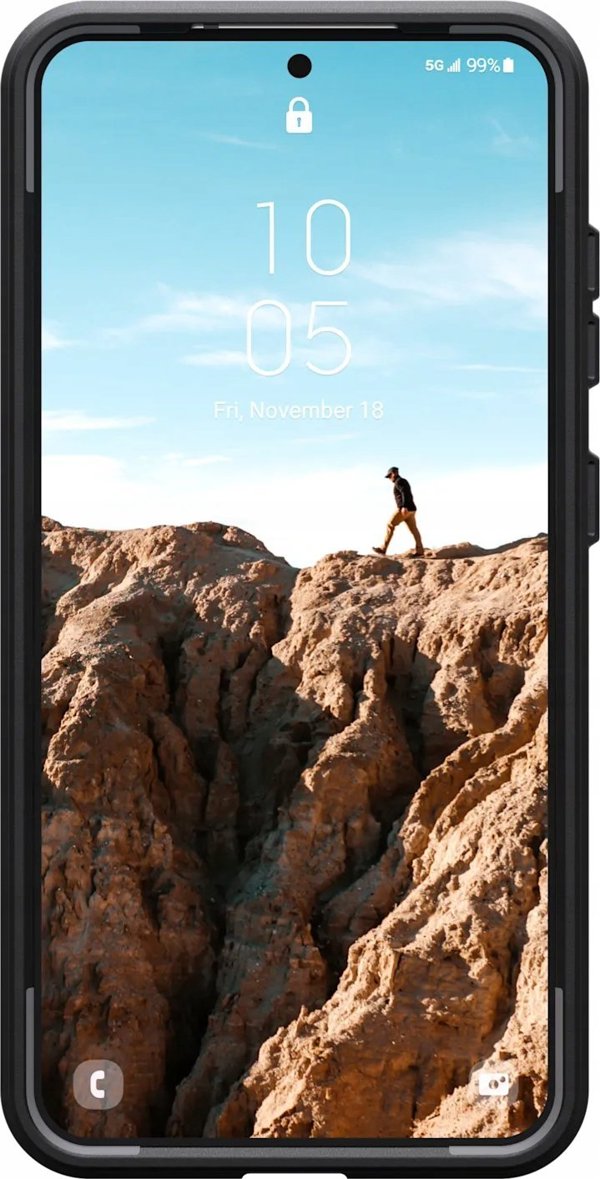 UAG Urban Armor Gear θήκη CIVILIAN PRO με ενσωματωμένο μαγνητικό module για SAMSUNG S25 5G μαύρο
