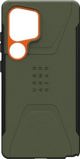 Θήκη UAG Urban Armor Gear CIVILIAN PRO με ενσωματωμένο μαγνητικό module για SAMSUNG S25 Ultra 5G ελιά / πορτοκαλί
