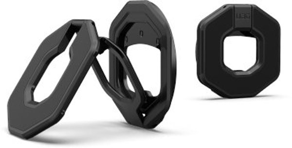 UAG Monarch Dual Magnetic Ring Stand - διπλής όψης μαγνητική βάση που προσαρτάται στη θήκη προστασίας (μαύρο)