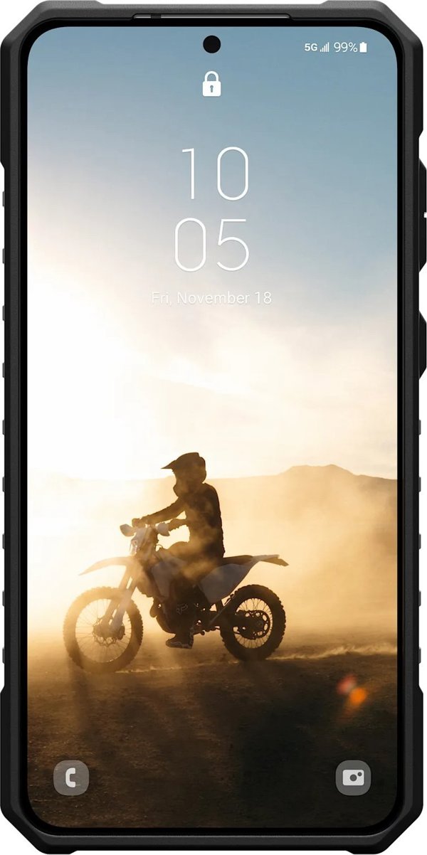 UAG Urban Armor Gear θήκη PATHFINDER CLEAR MAGNET με ενσωματωμένη μαγνητική μονάδα για SAMSUNG S25 Plus 5G ash