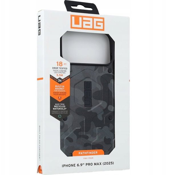 UAG Pathfinder MagSafe - θήκη για iPhone 17 Pro Max συμβατή με MagSafe (midnight camo SE)