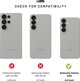 UAG Urban Armor Gear θήκη PATHFINDER CLEAR MAGNET με ενσωματωμένη μαγνητική μονάδα για SAMSUNG S25 5G ash