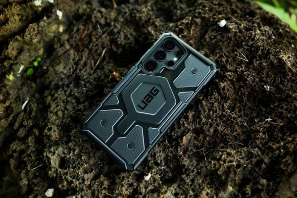 UAG Urban Armor Gear θήκη PATHFINDER CLEAR MAGNET με ενσωματωμένη μαγνητική μονάδα για SAMSUNG S25 5G ash