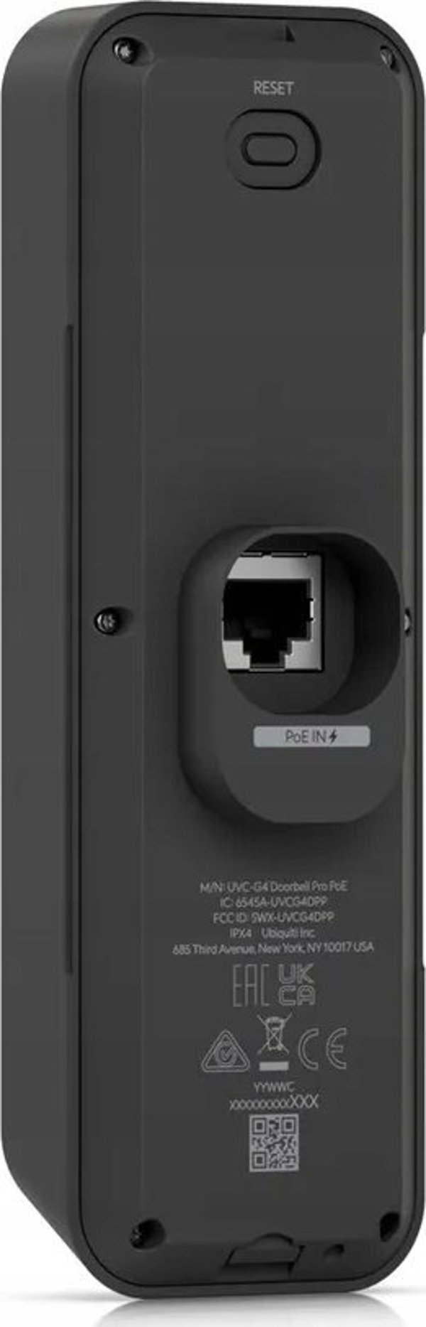 Ubiquiti Κουδούνι πόρτας με διπλή κάμερα PoE και καμπάνα PoE