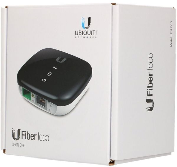 Ubiquiti Gigabit Παθητικό Οπτικό Δίκτυο CPE έως 20km GPON (UF-LOCO)