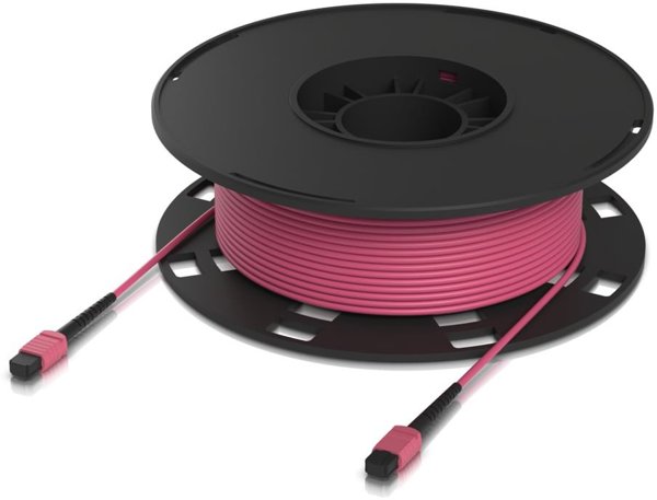 Ubiquiti UACC-OFC-MA-MPMP-60M καλώδιο InfiniBand / οπτική ίνα MPO MPO/UPC Ροζ
