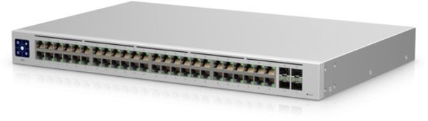 Ubiquiti UniFi USW-48 συνδέσεις δικτύου Διαχειριζόμενος L2 Gigabit Ethernet (10/100/1000) Ασημί