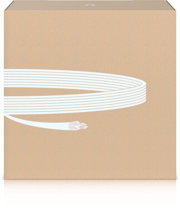 Ubiquiti UACC-Cable-C6A-CMR Καλώδιο Δικτύου Cat6a U/UTP Λευκό 305m