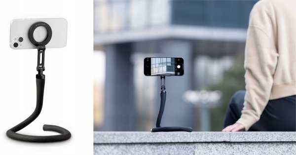K&F Concept MS35 Ελαστική Λαβή Smartphone με Στήριγμα MagSafe για Σταθερό Κράτημα